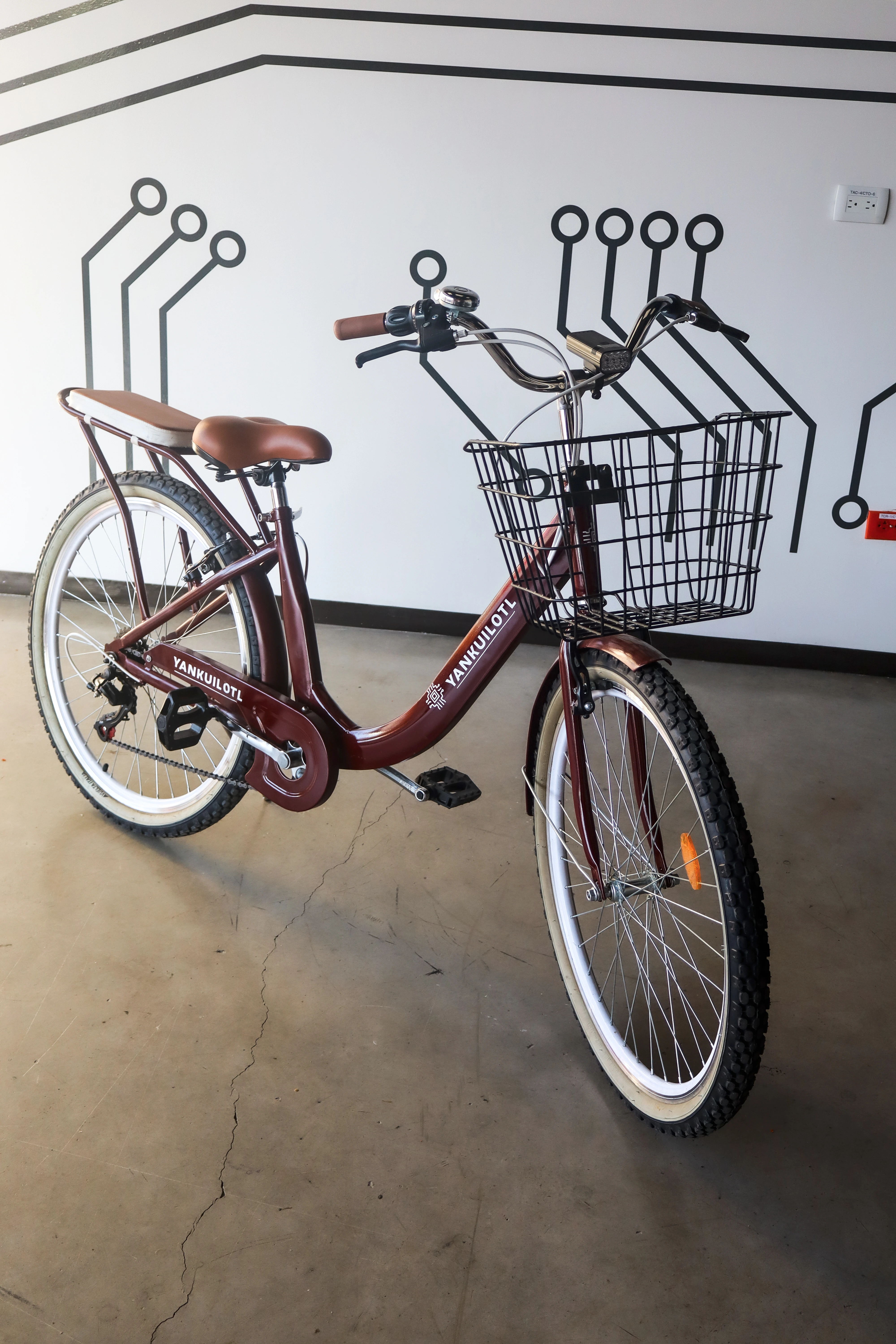 Bicicleta mecánica para la red pública de bicicletas