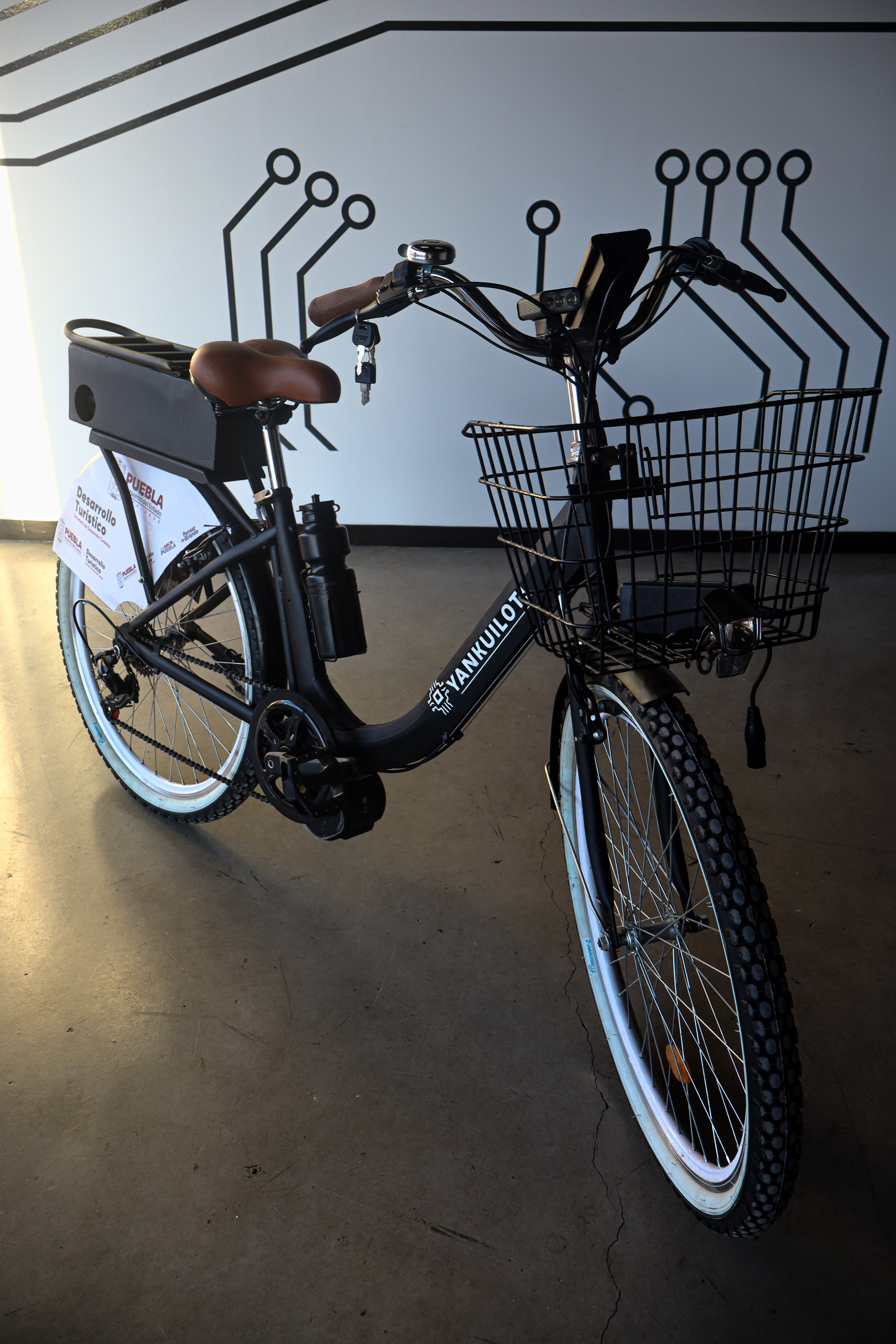 Bicicleta eléctrica para la red pública de bicicletas